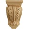 Ekena Millwork 2 1/4"W x 2 1/4"D x 4 1/4"H Extra Small Acanthus Wood Corbel, Maple CORW02X02X04ACMA - alternate 2